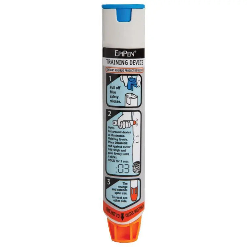 EpiPen Trainer auto-injector for anaphylaxis practice – reusable with no needle or medication