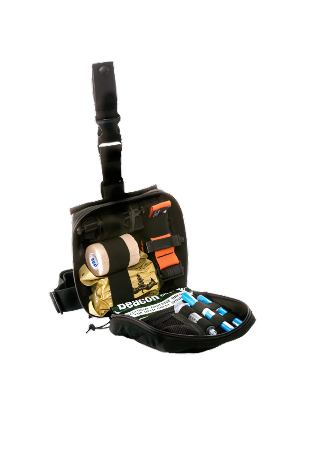 TacMed Solutions K9 Handler Kit displayed open on white background