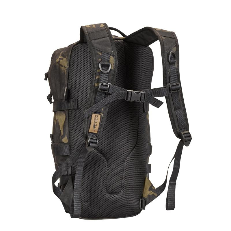 back view TT Essential Pack L MKII – 15L military daypack with MOLLE and compression straps
