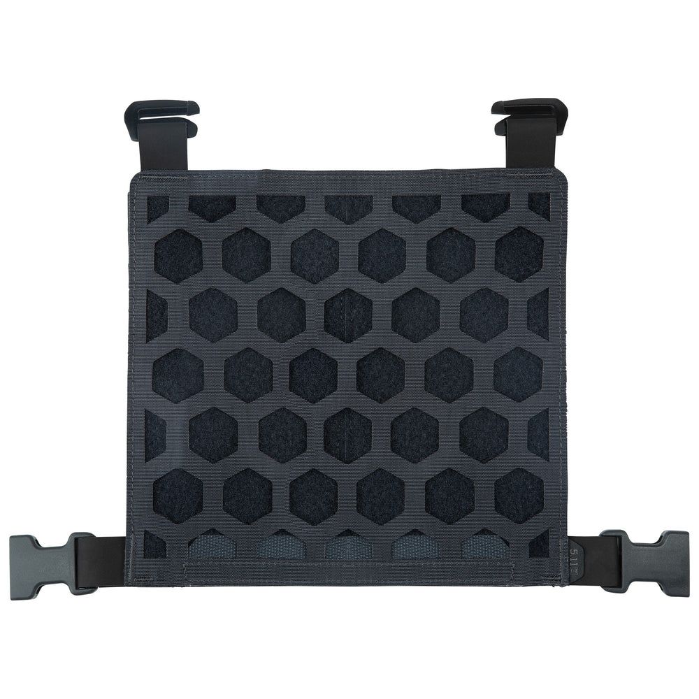 Dark navy 5.11 Hexgrid 9x9 Gear Set panel with modular hex pattern and attachment points.