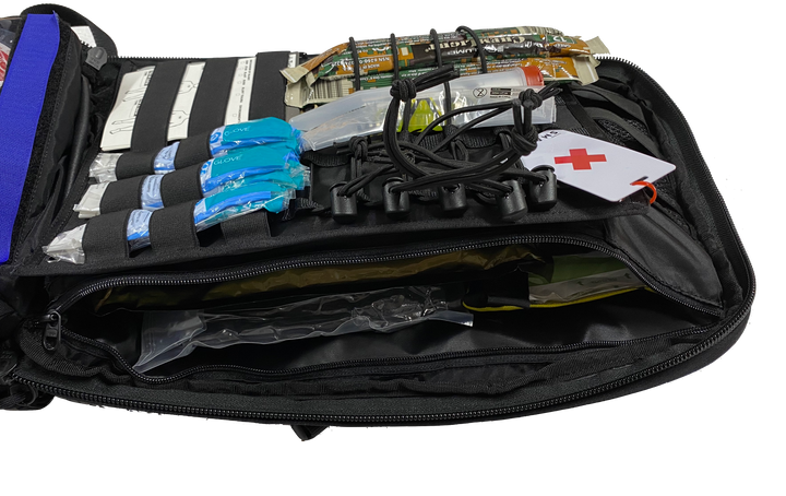 Tacmed Trauma Response Aid Pack Advanced Black