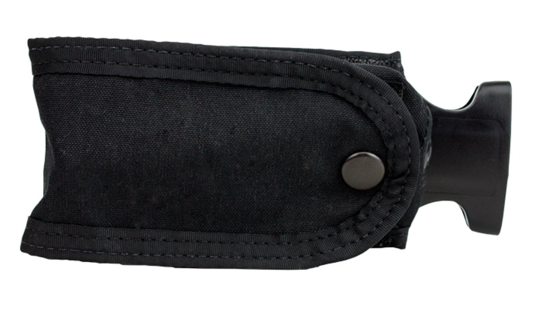 Rear view of pouch with snap-button strap attachment for belt or MOLLE.