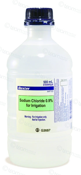 Sodium Chloride 0.9% 500ml Irrigation