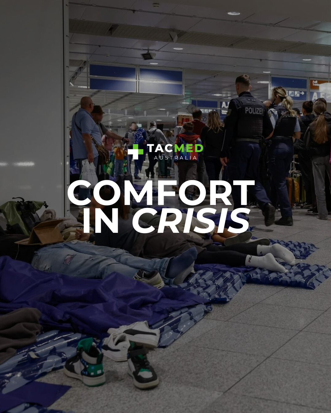 Comfort In Crisis - Munich Airport Drone Lockdown