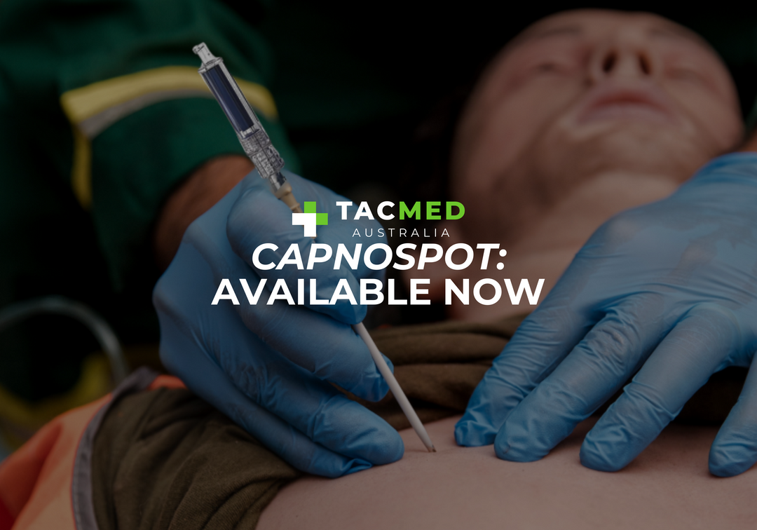 Pneumeric Capnospot Device now available from TacMed Australia