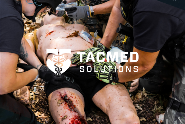 TacMed Solutions cover image with hyper realistic training mannequin featured