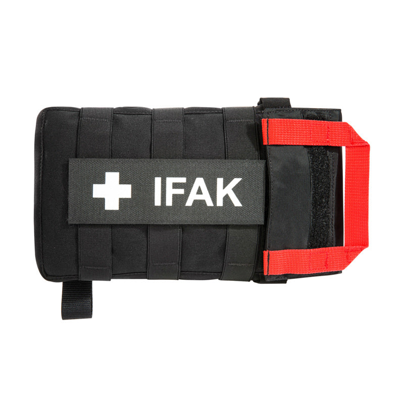 front view TT IFAK Pouch Large VL – Tactical hook-and-loop medical pouch with side pull and MOLLE adapter