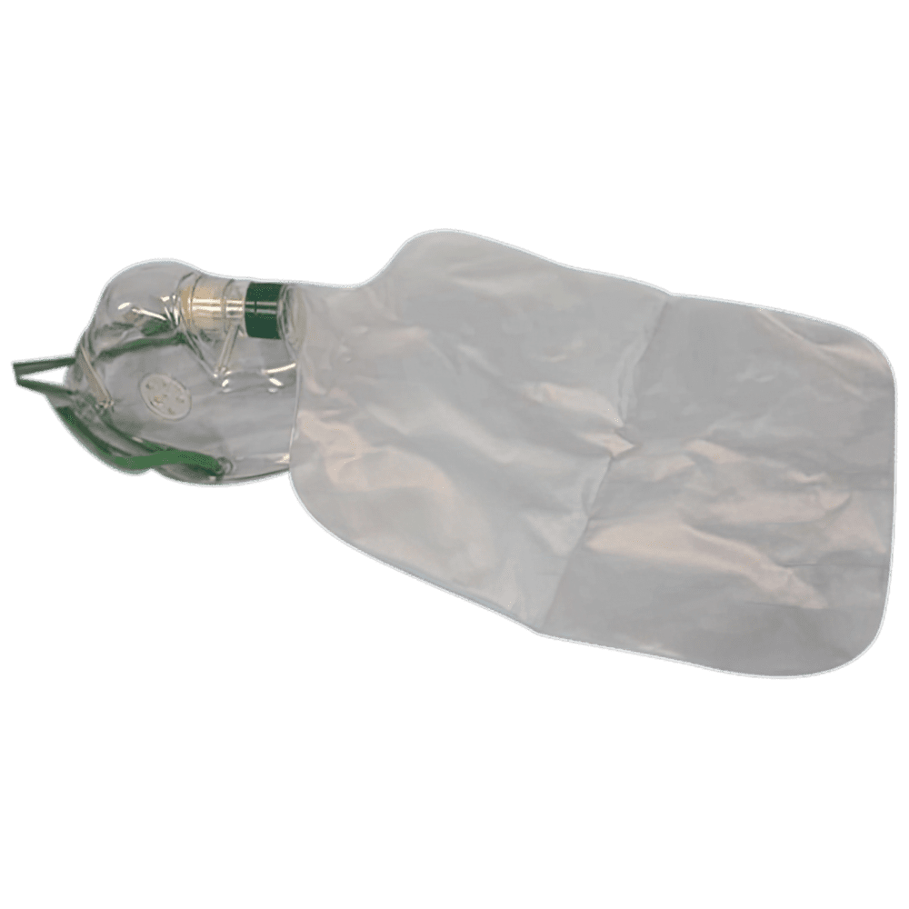 Child Non-Rebreather Oxygen Mask with Reservoir Bag and 2m Tubing – Pediatric Size

