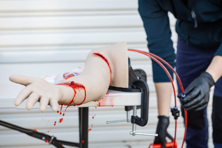 TraumaSim Haemorrhage Control Simulator Lifecast Arm