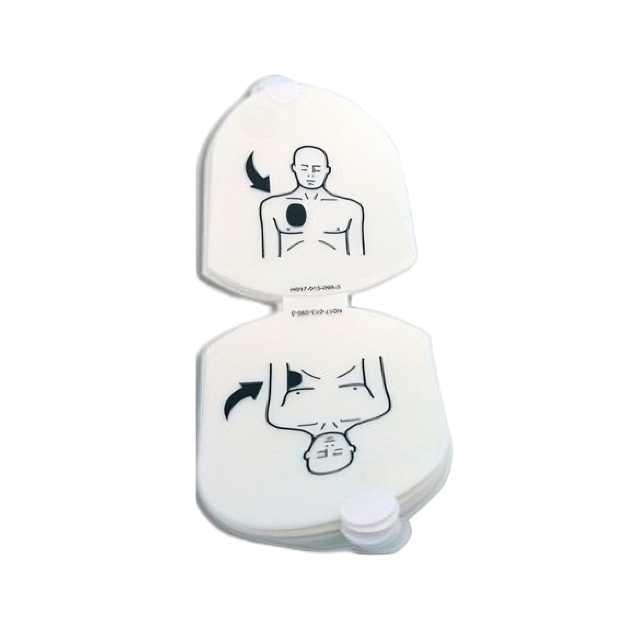 Stack of AED training electrode pads for HeartSine trainers (Set of 25)