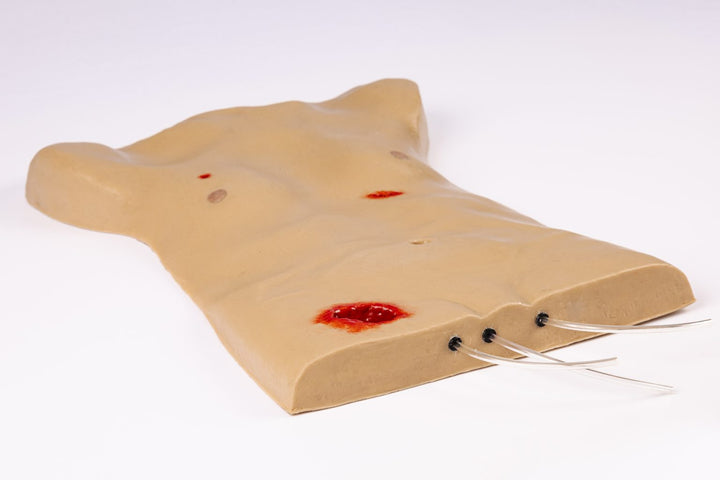 TraumaSim Lifecast Male Torso with Bleeding Wounds