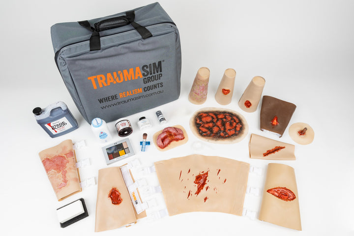 TraumaSim Military Moulage Advanced Trauma Kit