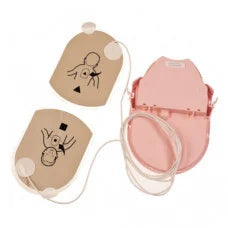 HeartSine Child Pad-Pak – Pink replacement battery and paediatric electrode pads for 350P, 360P, 500P AEDs

