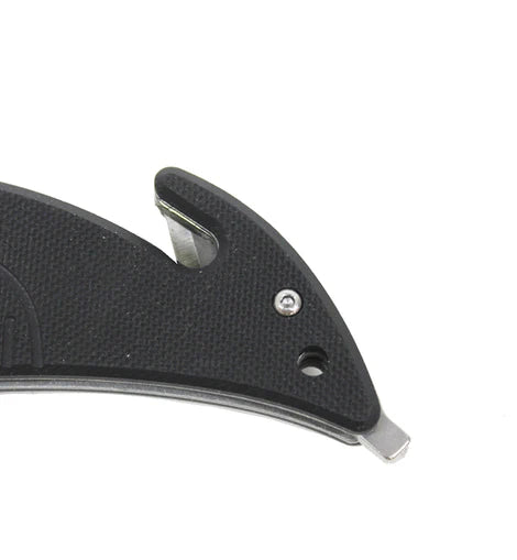 Pacific Cutlery Rescue Knife – Black Serrated
