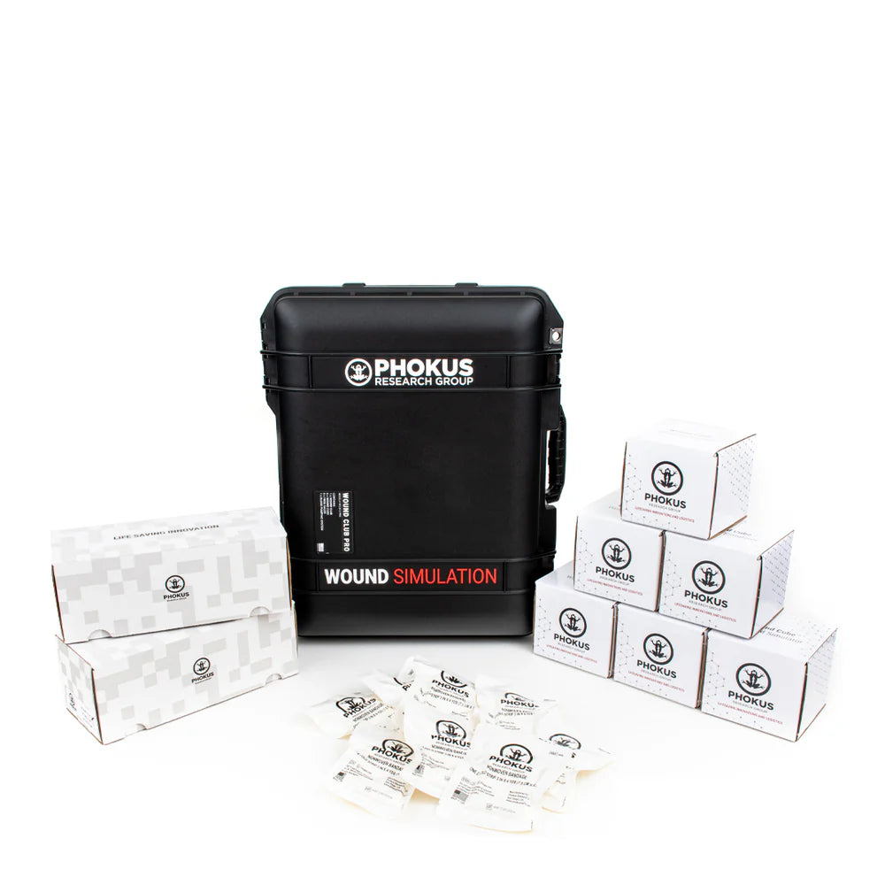 Phokus Wound Club Pro Gen 2 full kit with Wound Cubes and travel case

