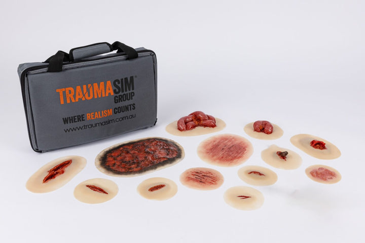 TraumaSim Silicone Wound Kit - Trauma