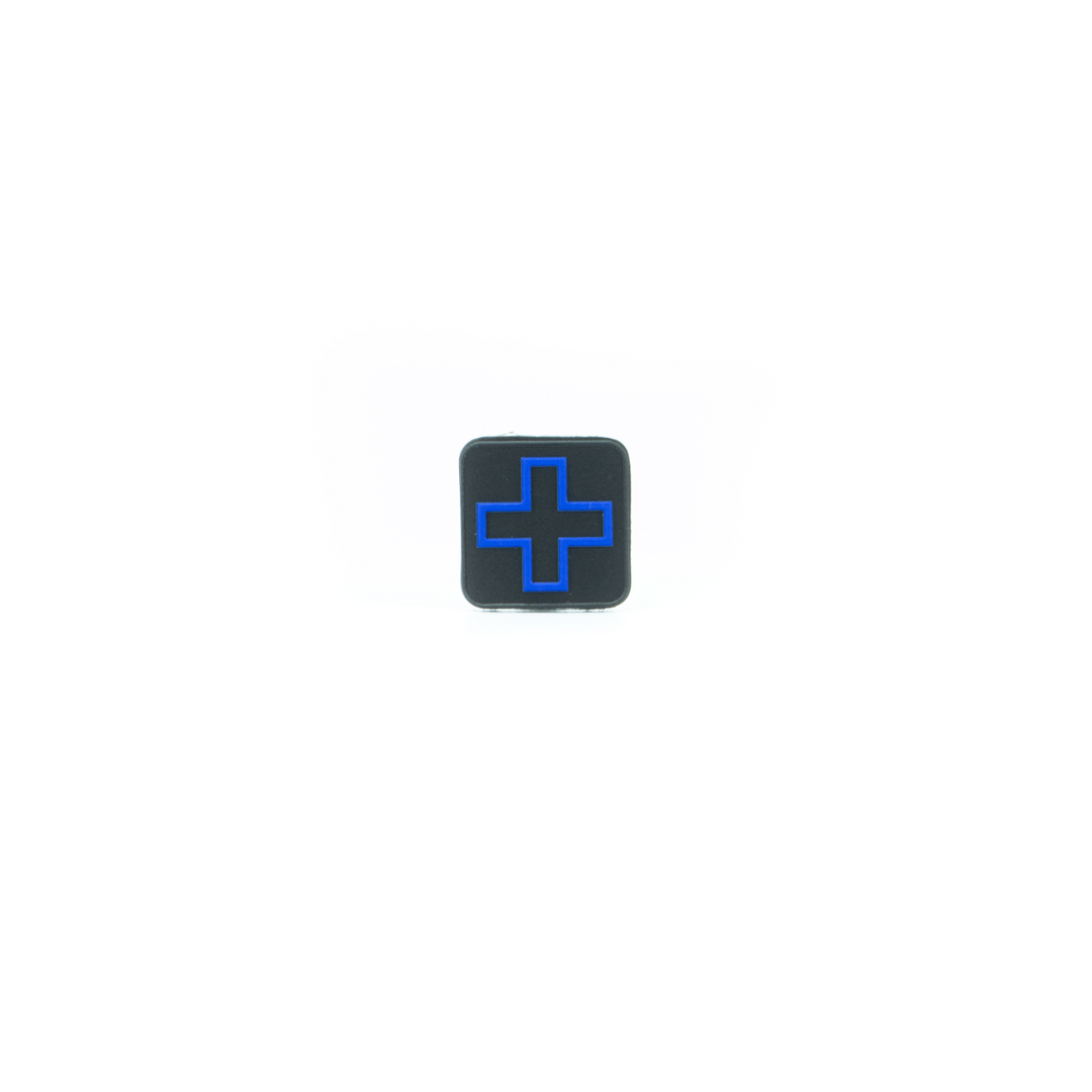 Eleven 10 1x1" PVC Cross Patch