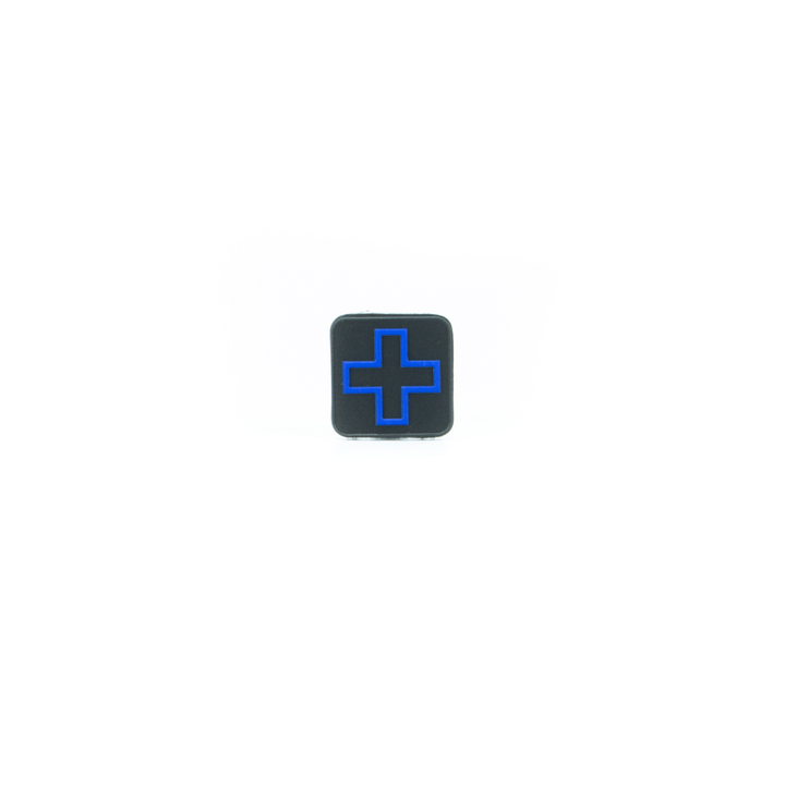 Eleven 10 1x1" PVC Cross Patch
