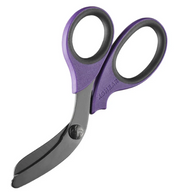 XSHEAR Heavy Duty 7.5 Inch Trauma Shears, Black Titanium Coated Blade