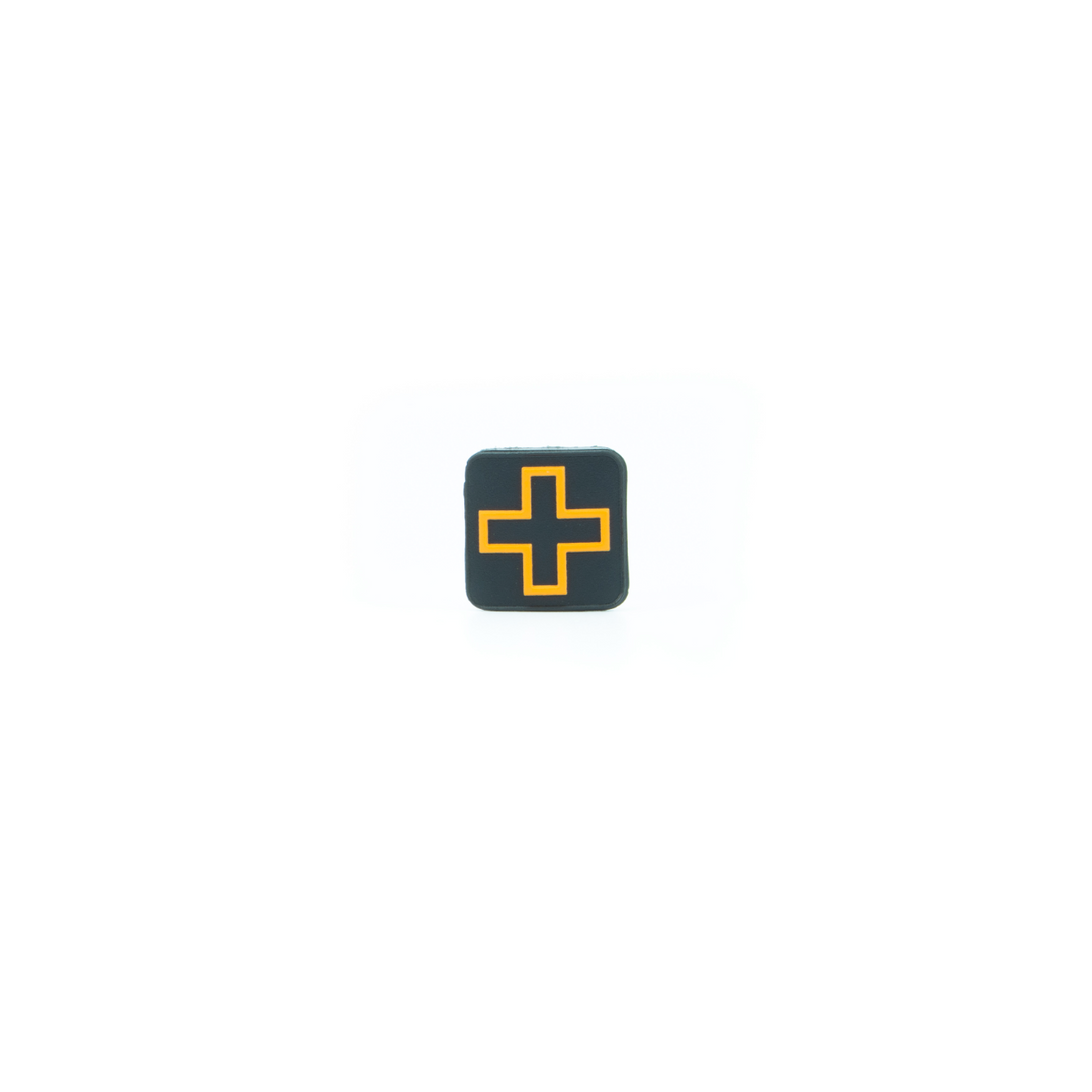 Eleven 10 1x1" PVC Cross Patch