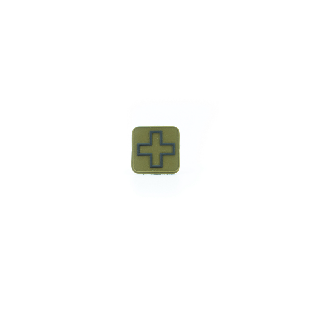 Eleven 10 1x1" PVC Cross Patch
