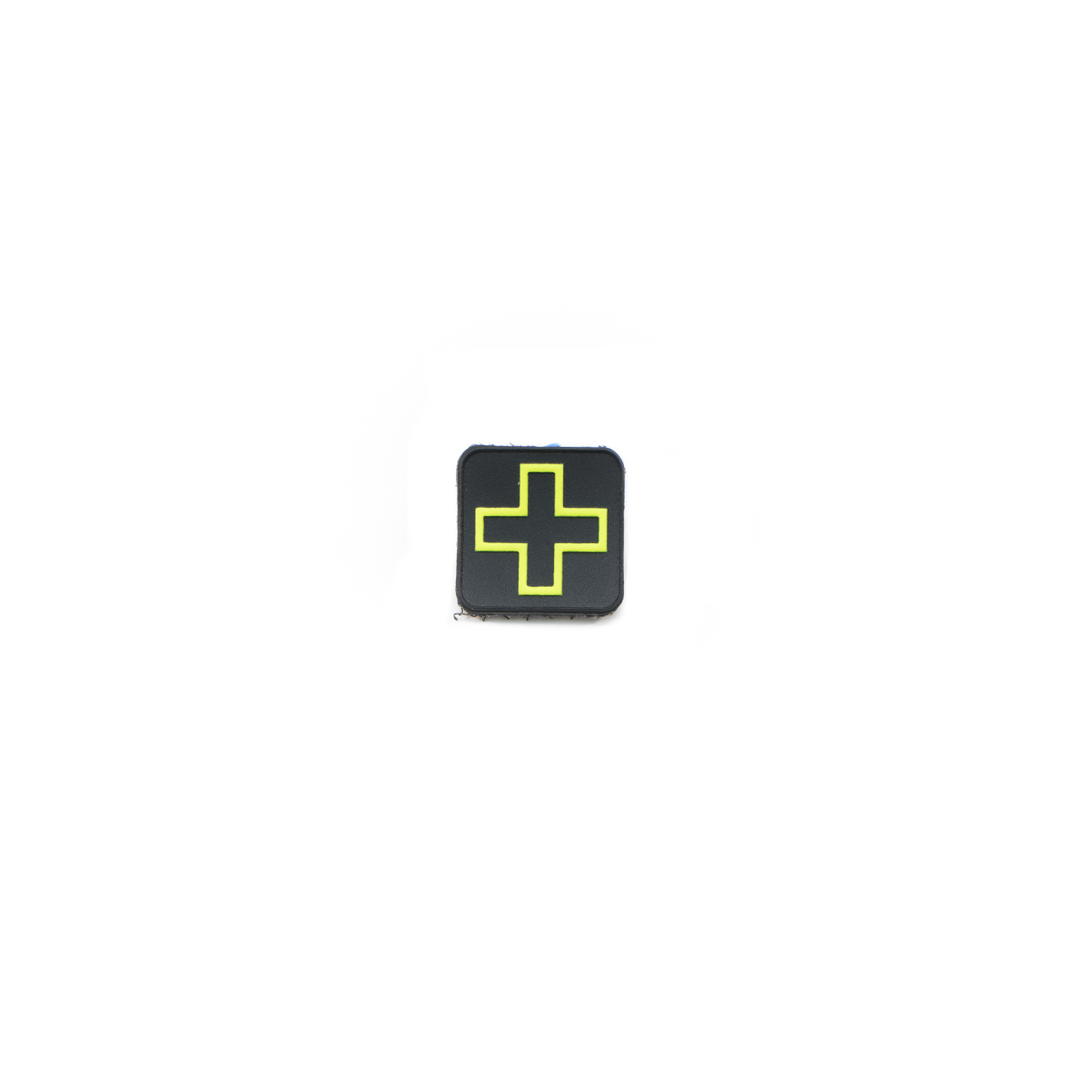 Eleven 10 1x1" PVC Cross Patch
