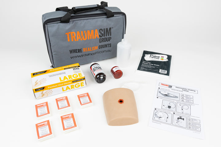 TraumaSim Trainer's Pack for Wound Packing 2
