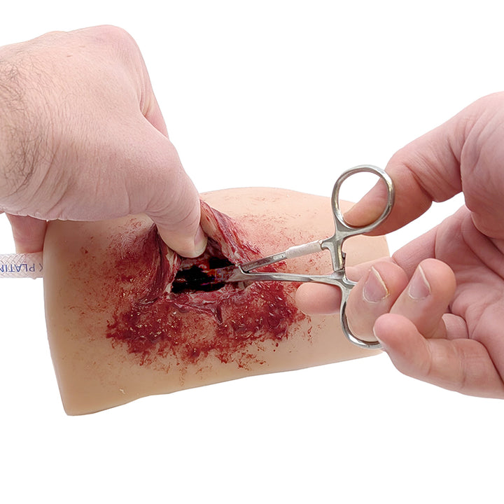 TrueClot Through-and-Through (TnT) Task Trainer Gunshot Wound