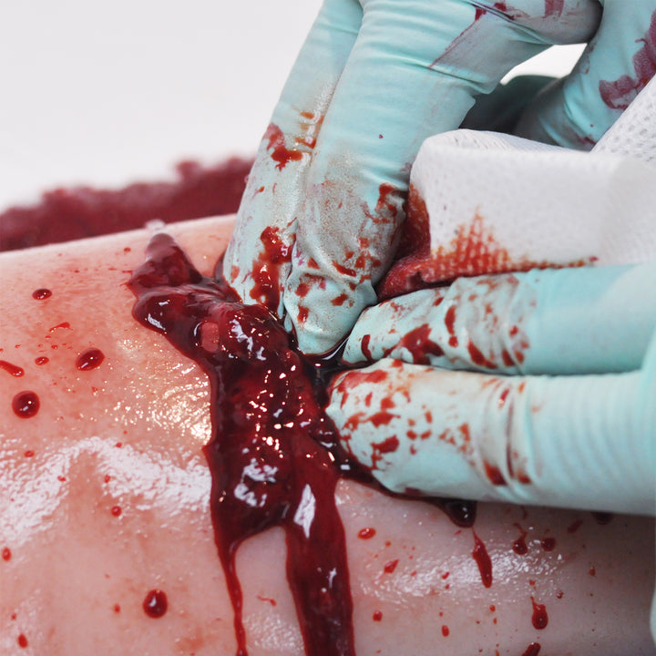 TrueClot Through-and-Through (TnT) Task Trainer Gunshot Wound