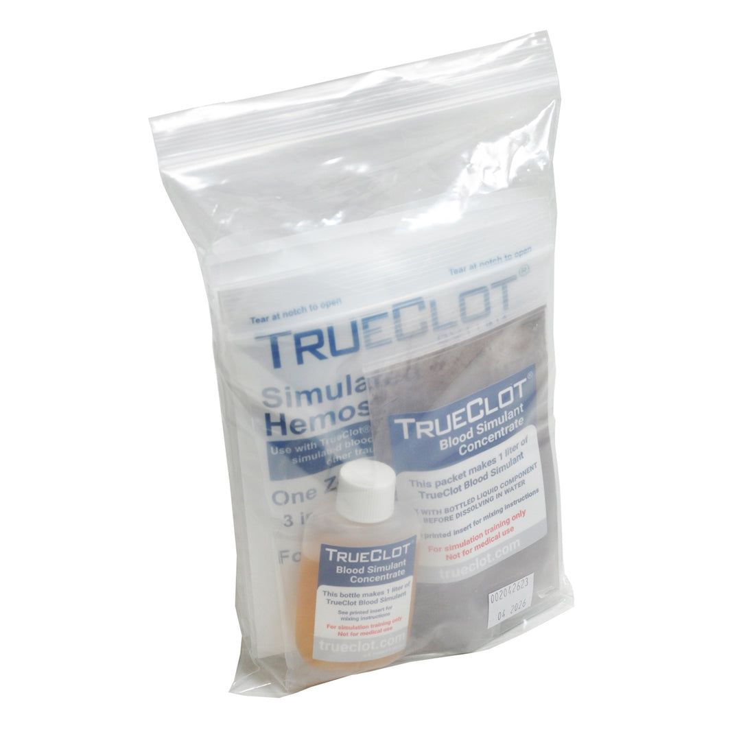 TrueClot Through-and-Through (TnT) Task Trainer Gunshot Wound