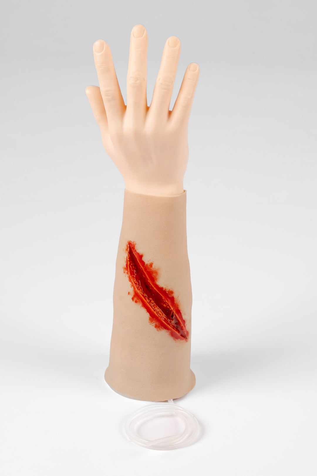 TraumaSim TraumaWear - Sharp Laceration Forearm with Bleeding