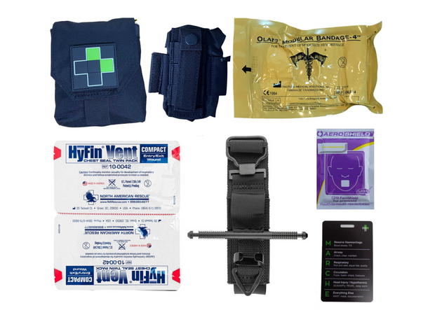 Tacmed Split Individual First Aid Kit (IFAK)