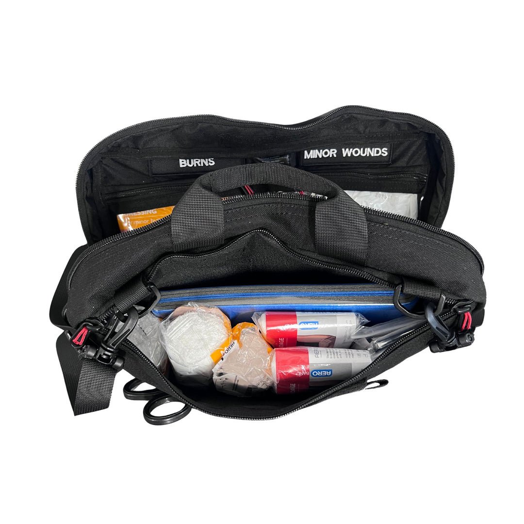 Tacmed Black Vehicle Trauma Bag