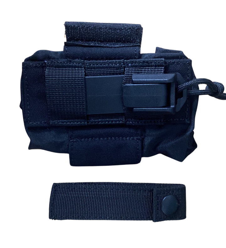 Tacmed TQ Holster with Rigid Molle Lock Clip - Black