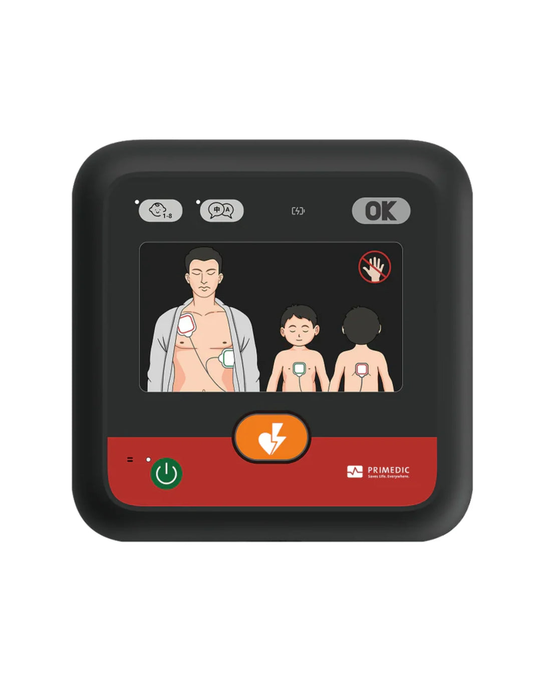 PRIMEDIC HeartSave myPAD Defibrillator
