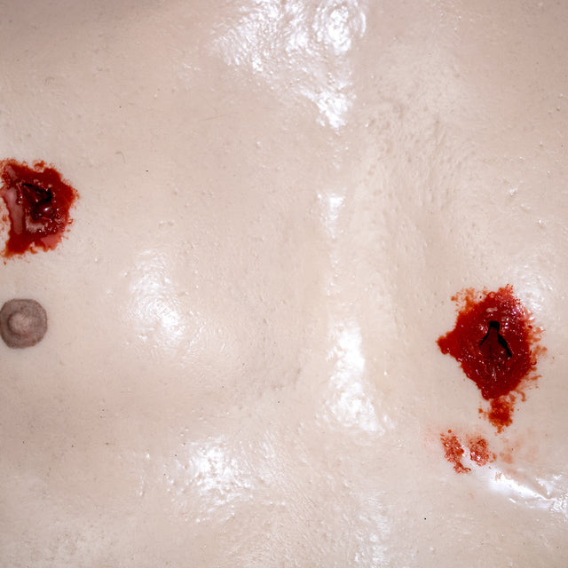 TraumaSim Lifecast Male Upper Torso with Sucking Wounds