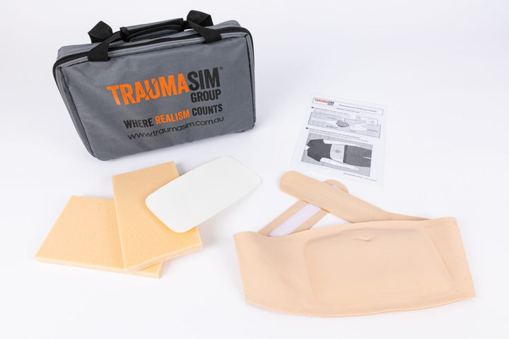 TraumaSim Abdominal Subcutaneous Injection Trainer