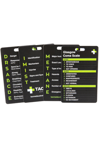 Tacmed Wallet Reference Cards