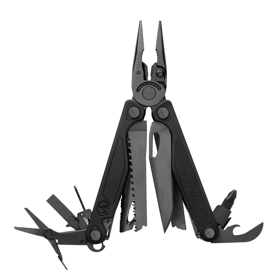Leatherman Charge Plus Black w/Black Molle Sheath