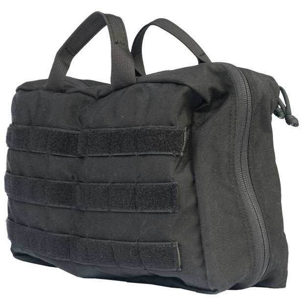Front view of North American Rescue Patrol Vehicle Trauma modular storage bag designed to house essential medical equipment in an easily accessible, quick to deploy platform ideal for carriage in your vehicle.
