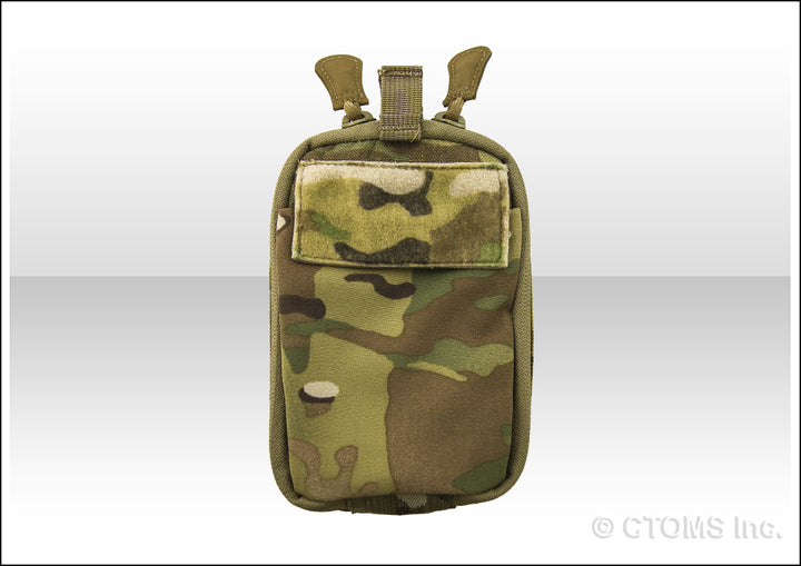 Angled front view of the SlimmerLine V2 showing zipper orientation and tactical design features.
