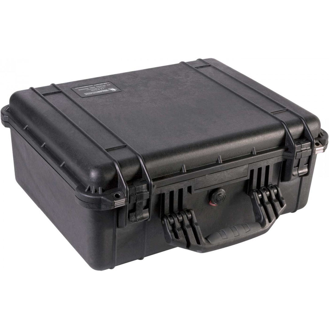 Sturdy black NAR case closed, showing reinforced corners, heavy-duty latches, and ergonomic carry handle.
