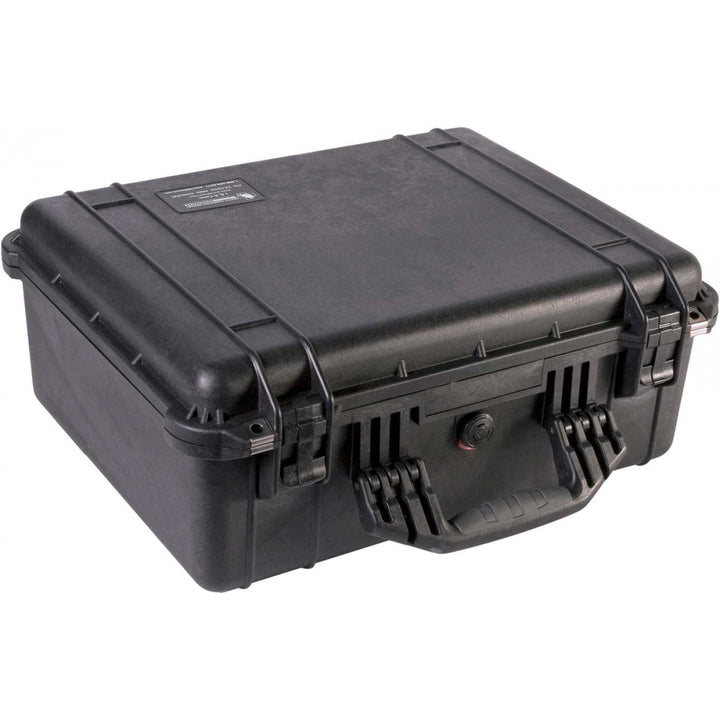 Sturdy black NAR case closed, showing reinforced corners, heavy-duty latches, and ergonomic carry handle.