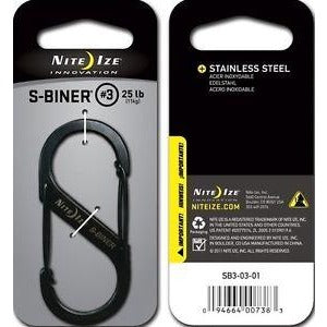 Niteize S-Biner #3 Black